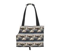World War 2 Aircraft Airplane 2-Standard-Scale-2_00x Print Pet Tote Bag, Foldable Single Shoulder Pet Carrier For Small Pets Dogs Cats
