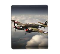World War 2 Aircraft Airplane 2-Standard-Scale-2_00x Print Vertical Desk Pad, Thick Rubber Base, Washable for Office, Gaming and Home