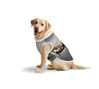 World War 2 Aircraft Airplane 2-Standard-Scale-2_00xprint Medium Large Pets Vest Breathable Summer Lightweight Sleeveless Tank Top T-Shirt