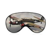 World War 2 Aircraft Airplane Eye Mask Sleep Mask Eye Masks for Sleep Sleep Masks for Women Men Sleeping Mask Travel Eye Mask Sleep Mask Blackout Funny Sleep Mask Cute Sleep Mask
