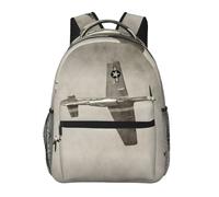 World War 2 Aircraft Airplane Laptop Backpack For Men 15.7 Inch, Casual Large Lightweight Backpack For Travel Hiking Camping Daypack Fashion Cute Bookbag School Bags For Teen Girls Women Kids Student