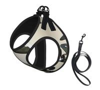 World War 2 Aircraft Airplane02 Print Dog Harness Adjustable Walk Puppy Harnesses Leash Clips Pet Harnesses Training Pet Vest