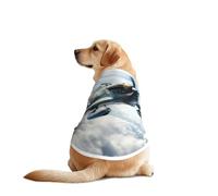 World War 2 Aircraft Airplane1 Print Dog Shirts for Pet, Soft Breathable Vest Lightweight Stretchy Pet T-Shirt for Medium Dog