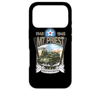 World War 2 American tank artillery M7 Priest Case for iPhone 17 Pro