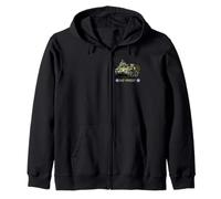 World War 2 American tank artillery M7 Priest Zip Hoodie