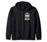 World War 2 American tank artillery M7 Priest Zip Hoodie