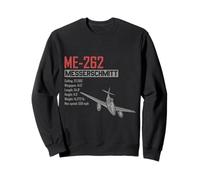 World War 2 German Aircraft ME 262 Fighter Jet Sweatshirt