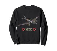 World War 2 German Aircraft ME 262 Fighter Jet Sweatshirt
