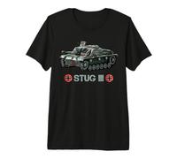 World War 2 German Tank StuG III Ausf. G Memorabilia Gift Premium T-Shirt