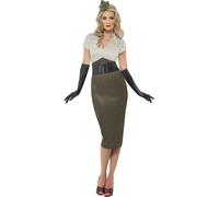 World War 2 Pin Up Army Spice Darling Adult Costume Medium