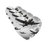 World War Car Air Fresheners 4 Pcs Funny Hanging Car Air Fresheners Cute Long Lasting Scented Mirror Hanging Decoration Ornaments Gift For Men Women Heart Shape