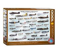 World War II Aircraft 1000 Piece Smart Cut Puzzle