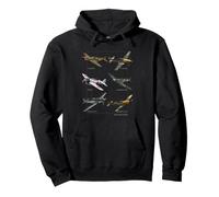 World War II fighter planes Warbirds Pullover Hoodie