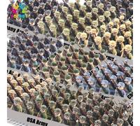 World War II military forces, the United States, the Soviet Union, China, British soldiers, mini action figures, toy boys 24 Pcs-10