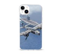 World War II Plane Flying Over The Ocean Phone Case Cover Compatible with iPhone 15/15 plus/15 Pro/15 Pro Max Protective Shell