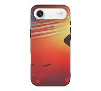 World War II U.S. Flag Soldier Case Compatible with iPhone 17/17 Air/17 Pro/17 Pro Max TPU Protective Cover Anti-Scratch