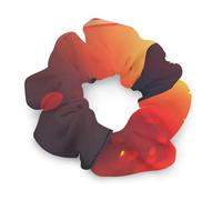 World War II U.S. Flag Soldier Women's Hair Ties Elastic Scrunchies Silk Like Scrunchy Accessories for Sleep
