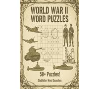 World War II Word Search Book for Adults: Word Searches with Easy to Read Print about WWII, Weapons, Landmarks, and More | 6x9 inches, 110 pages | 50+ ... for Vacations, Holidays, and Free Times