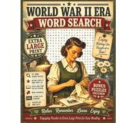 World War II Word Search - Extra Large Print Edition: Extra Large Print Puzzles with Bonus Word Scrambles, License Plate Searches, and WWII Facts | ... (Extra Large Print Word Search Puzzle Books)