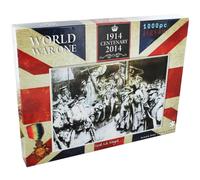 World War One Jigsaw Puzzle - Troops Setting Off From Euston - 1000 Pieces