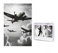 World War Puzzles 500 Pieces Personalized Jigsaw Puzzles Photos Puzzle for Adults Challenging Picture Puzzle with Storage Bag Jigsaw for Men Women Home Decor (19.7" x 29.5")
