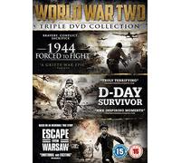 World War Two Triple 1944: Forced to Fight, D-Day Survivor and Escape from Warsaw (DVD)