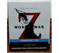 World War Z Steelbook Blu-Ray + DVD Sealed Action New