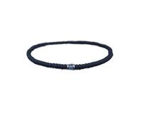 WORLD WIDE GEMS WWG London Blue Topaz 3mm rondelle faceted 7inch Natural Gemstones Beaded Bracelets for Men Women Healing Crystal Stretch Beaded Bracelet Unisex