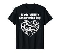 World Wildlife Conservation Day Animal Protection T-Shirt