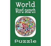 World Word Search Puzzle: Word Searches with Easy to Read Print Our Planet | 6x9 inches, 110 pages | 50+ Puzzles.. Gift for Vacations, Holidays and Leisure Times