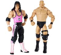 World Wrestling Entertainment Toy - WWE Wrestlemania 6 Inch Action Figure Steve Austin vs Bret Hart