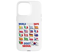 World Youth Day History WYD 2027 Seoul Case for iPhone 15 Pro Max