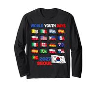World Youth Day History WYD 2027 Seoul Long Sleeve T-Shirt