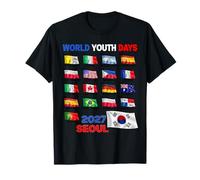 World Youth Day History WYD 2027 Seoul T-Shirt