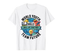 World Youth Skills Day Skill Up Together Team Value Graphic T-Shirt