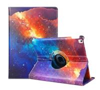 WorldBiz Case For iPad 10.2 Inch (8th Generation 2020/7th Generation 2019), 360° Rotating Total Protection Cover With Folding Stand Function Cover for iPad 10.2" (Galaxy)
