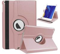 WorldBiz 360-Degree Rotating Case for iPad 10.2 Inch - Fits 9th/8th/7th Generation (2021/2020/2019) - Auto Sleep/Wake Cover (Rose Gold)
