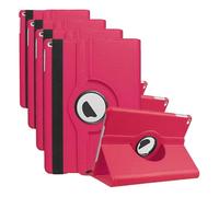 WorldBiz Case for iPad 10.2 inch Fit 9th Generation 2021 / 8th Generation 2020 / 7th Generation 2019-360 Degree Rotating Case Cover For iPad 10.2'' With Auto Sleep Wake (Pink) (Pack of 4)