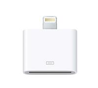 WORLDBOYU Lightning to 30 Pin Adapter Charging Sync Connector 8 Pin Male to 30 Pin Female Adapter for Select iPhone, iPad and iPod Models (White)