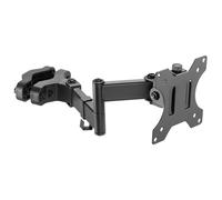 WORLDLIFT Pole Mount Monitor Arm Easy Clamp-on VESA Mount for 17"-32" Screens Supports up to 8kg Compatible with 75x75 and 100x100 VESA Perfect Solution When Wall or Desk Mounting Isn't Possible