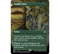 Worldly Tutor (Borderless Art) | Dominaria Remastered