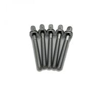 WorldMax 42mm Tension Rods 5 Pack Chrome