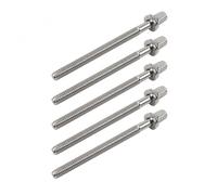 WorldMax 65mm Tension Rods 5 Pack Chrome