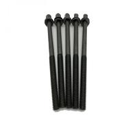 WorldMax 90mm Tension Rods 5 Pack Black