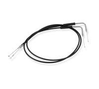 WORLDMOTOP 35.4" 39" 43" 47" 51" 55" 59" Throttle Cable Compatible with Harley Dyna Softail XL 883 1200 Fat Boy Heritage Road King Throttle Clutch Cable Wire (51")