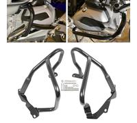 Worldmotop Engine Guard Crash Bar Protector fits for BMW R1200RT R1200 RT 2014 2015 2016 2017 2018(Black, Front)