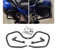 Worldmotop Engine Guard Highway Crash Bar Protector fits for BMW R1250RT R1250 RT 2018-2022 Saddlebags Guard (Black, Rear)