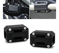 Worldmotop Universal for 22MM 25MM 28MM Motorcycle Engine Guard Bumper Protector Crash Bar Slider