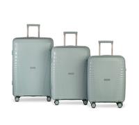 Worldpack Havanna 4 wheels Suitcase set 3-piece blue