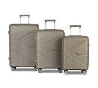 Worldpack Vegas 4 wheels Suitcase set 3-piece gray